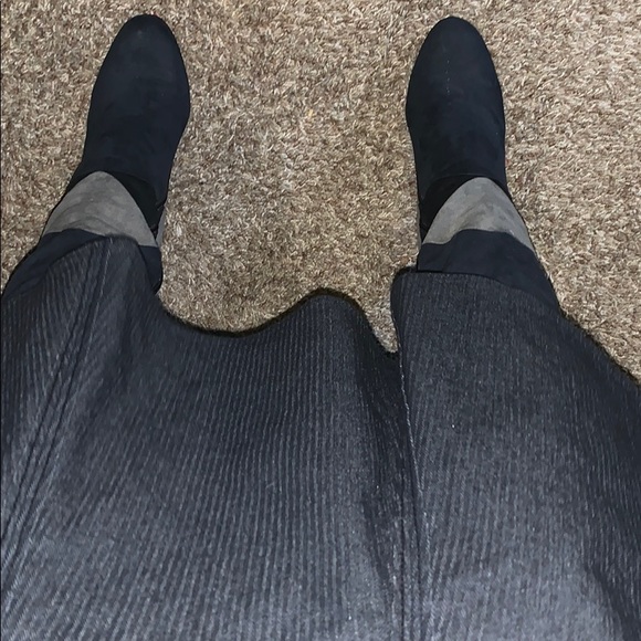 NWOT Larry Levine SPT Stretch Denim Skirt Wm Sz 12 - Picture 13 of 16